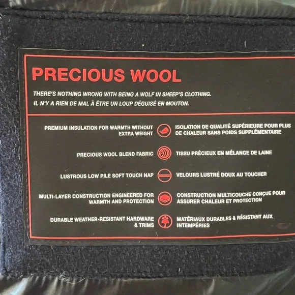 BNWT Moose Knuckles Westmore Wool-blend Down Jacket - Picture 13 of 16